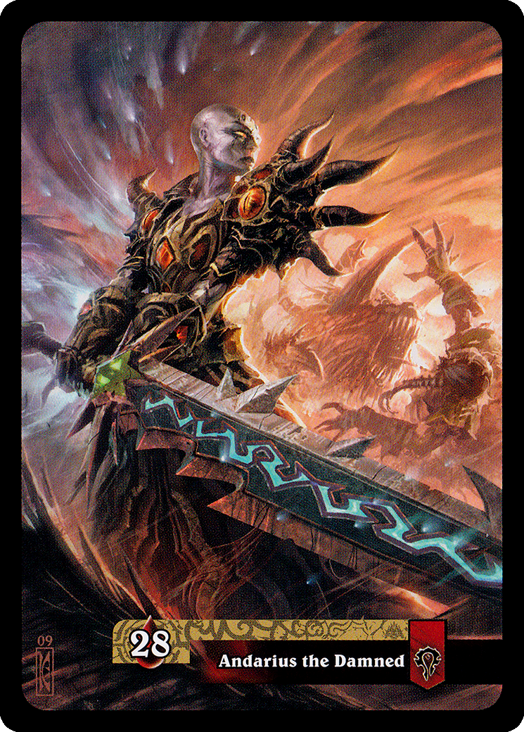 Andarius the Damned 背面